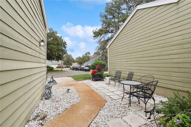 view of patio