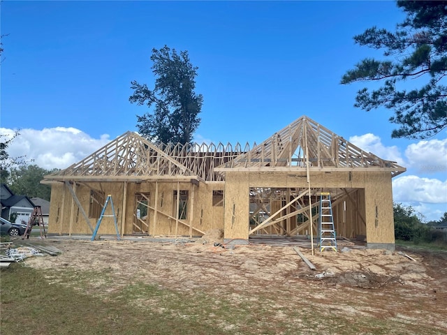 view of rear view of house