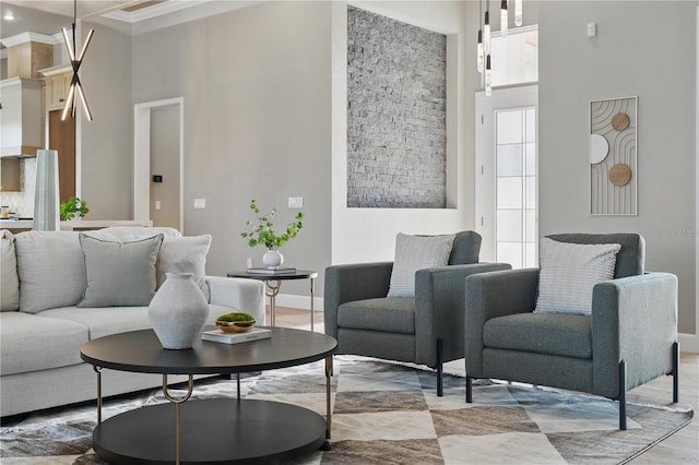 5040 SW 125th Cir, Archer, FL 32618 - community lobby with a towering ceiling and crown molding