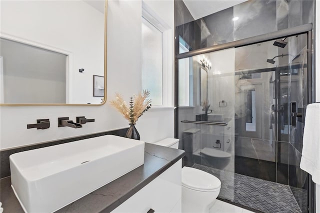 5040 SW 125th Cir, Archer, FL 32618 - full bath featuring vanity and a stall shower