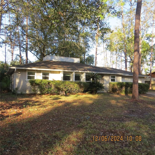 view of ranch-style house