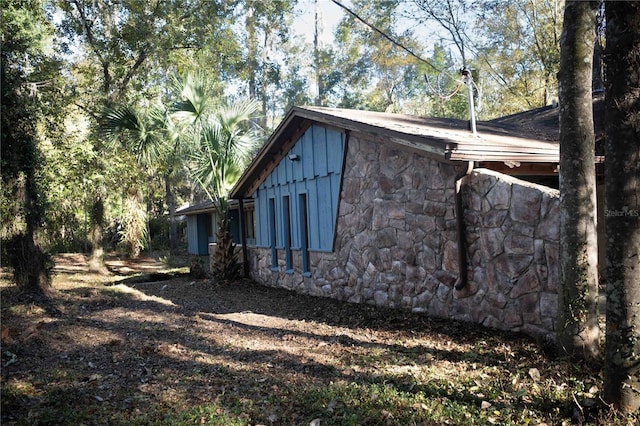 view of side of home