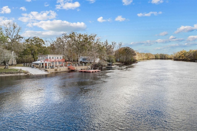 property view of water