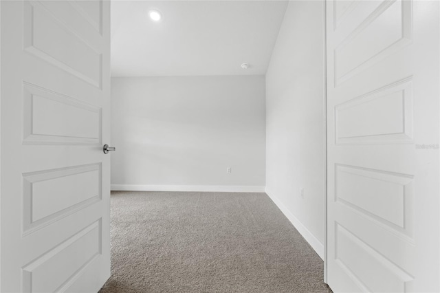 unfurnished room with carpet