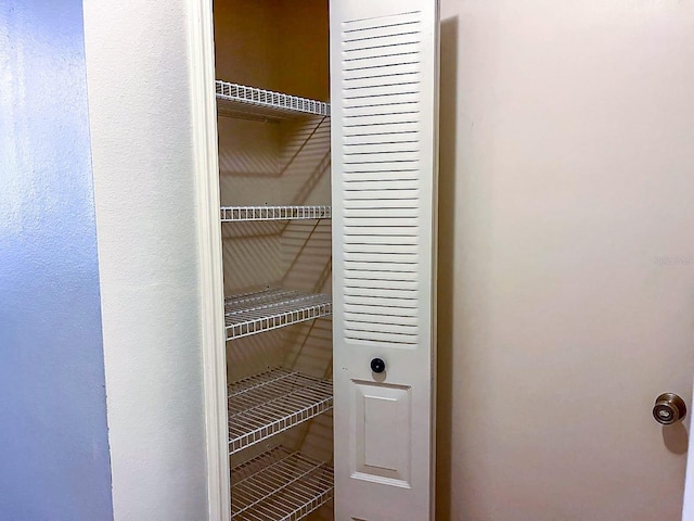 view of closet