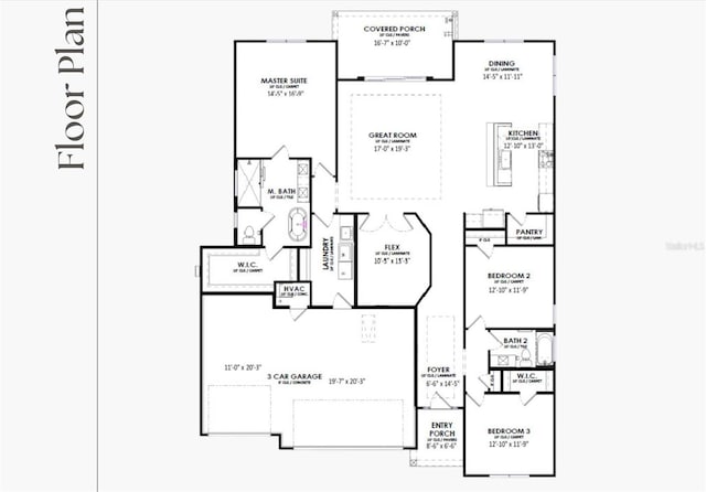 804 SW 144th Dr, Newberry, FL 32669 - view of home floor plan