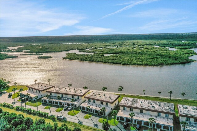 14 Ocean Palm Villa S Unit 14, Flagler Beach, FL 32136 - bird's eye view with a water view