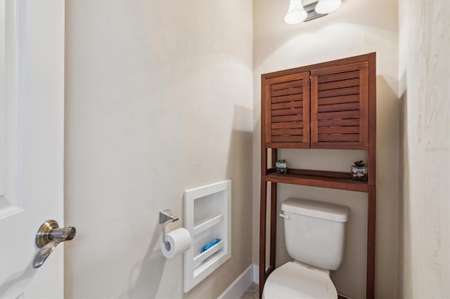 bathroom with toilet