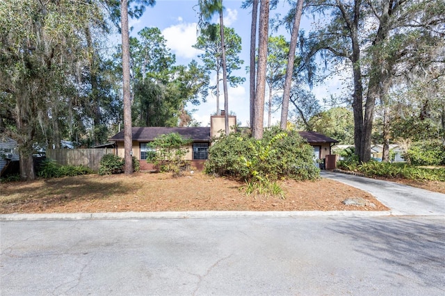 view of front of house