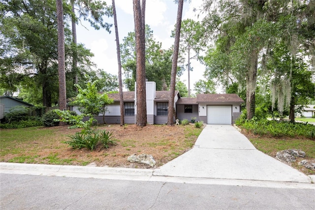 2116 SW 73rd St, Gainesville, FL 32607 - ranch-style house featuring a garage, driveway, and stucco siding