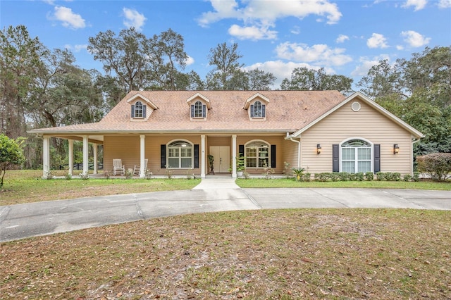 view of front of house featuring a porch