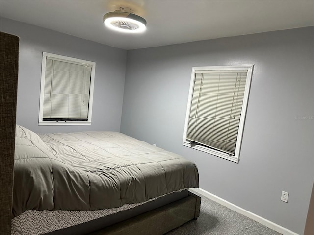 bedroom featuring carpet flooring