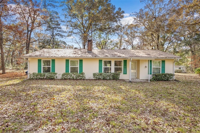 view of ranch-style house