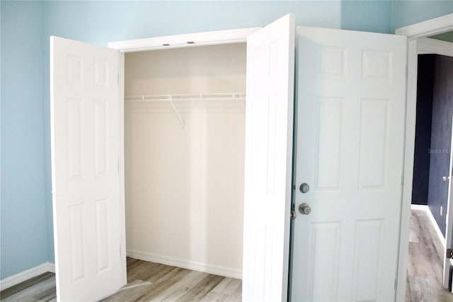 view of closet