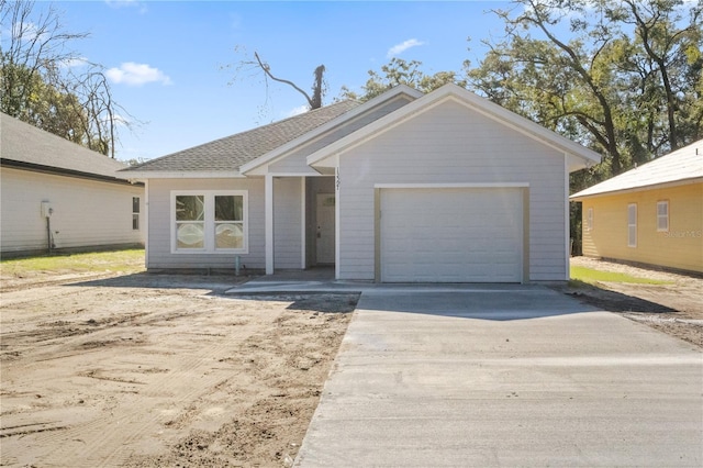 view of ranch-style home