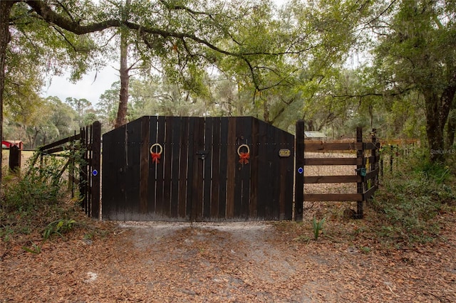 view of gate