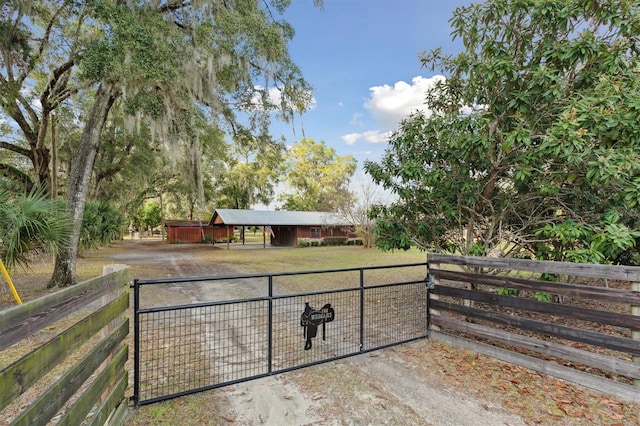 view of gate