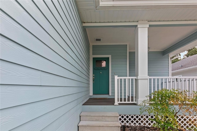 view of entrance to property