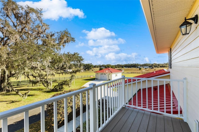 view of deck