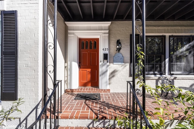 view of property entrance