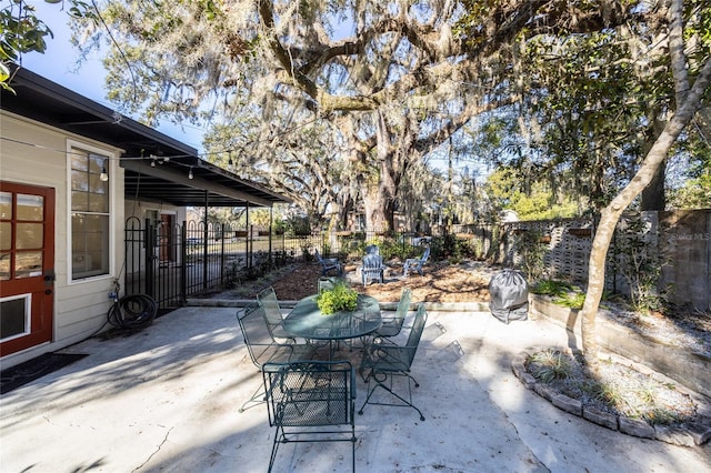 view of patio / terrace