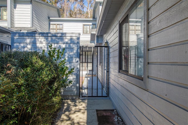 view of property entrance