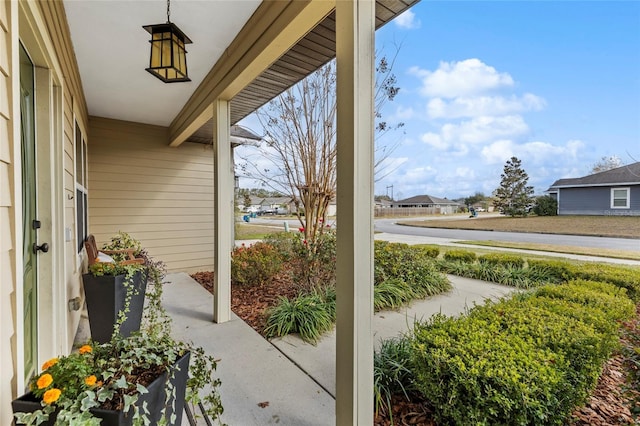 view of patio / terrace featuring a porch