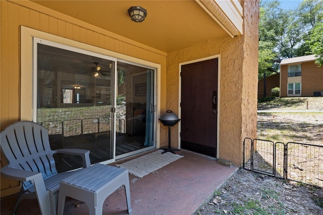 view of entrance to property