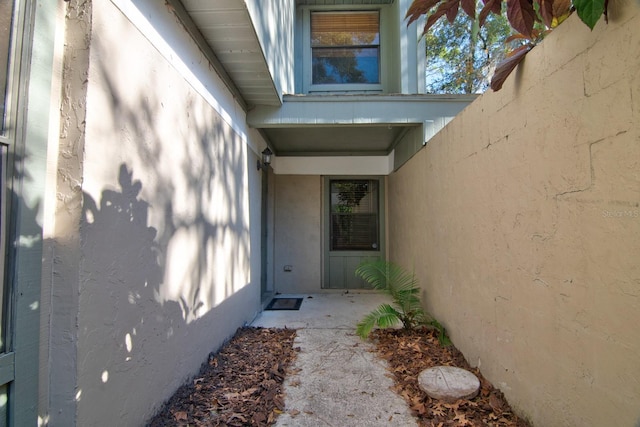 view of property entrance