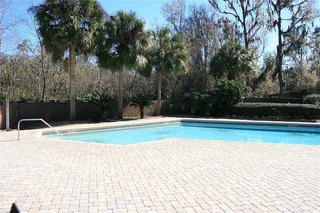 view of pool