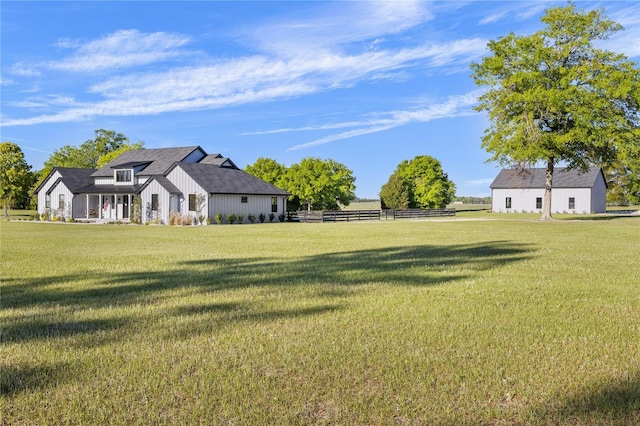 view of yard