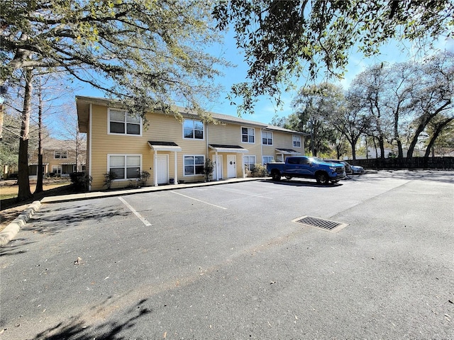 view of vehicle parking