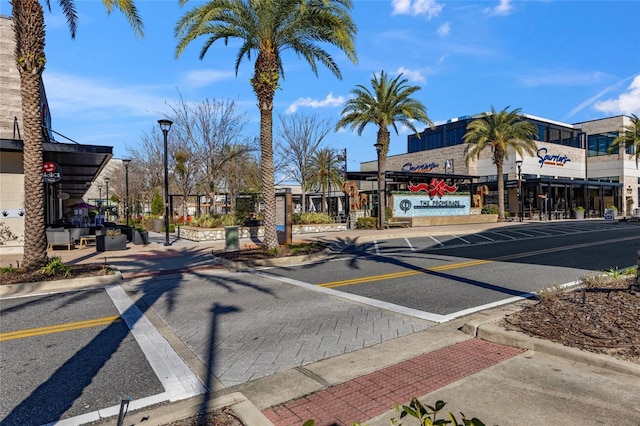 view of road