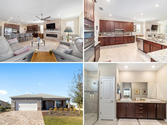 8731 SW 76th Street Rd, Ocala, FL 34481 - view of marketing collateral with multiple images