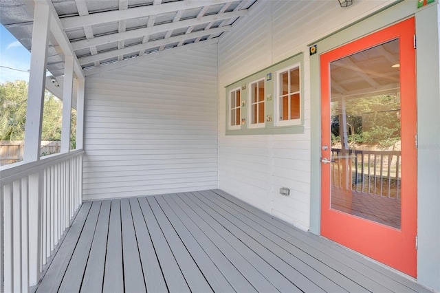 704 NE 4th St, Gainesville, FL 32601 - view of wooden deck