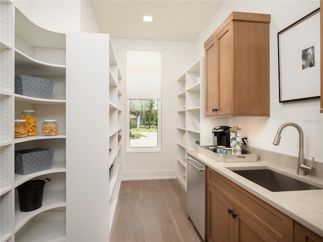 pantry featuring sink