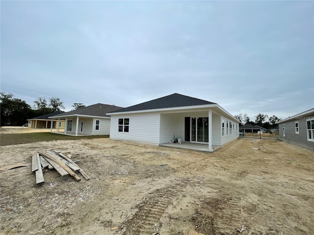 view of rear view of house