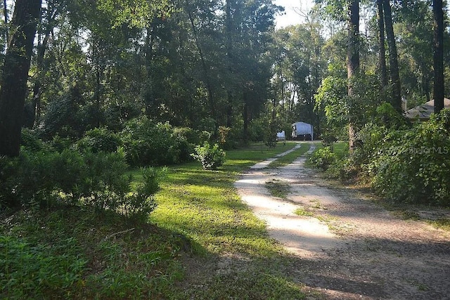 view of road