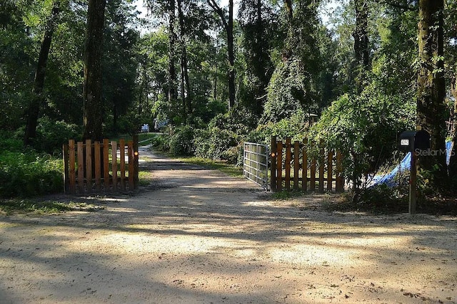 view of gate