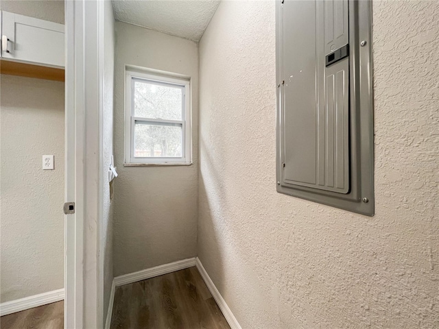 interior space featuring hardwood / wood-style floors