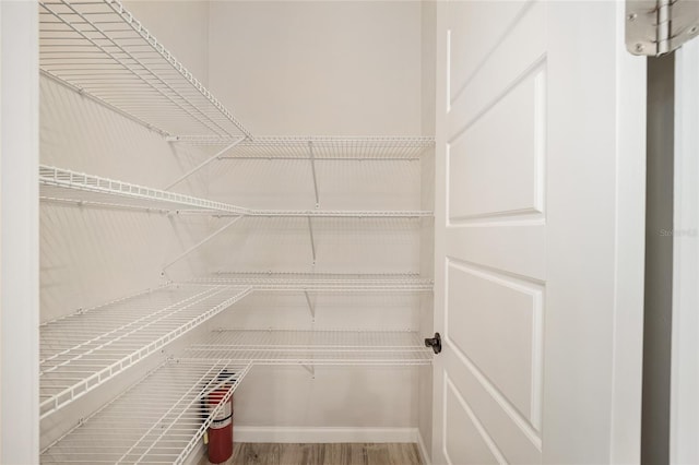 view of pantry