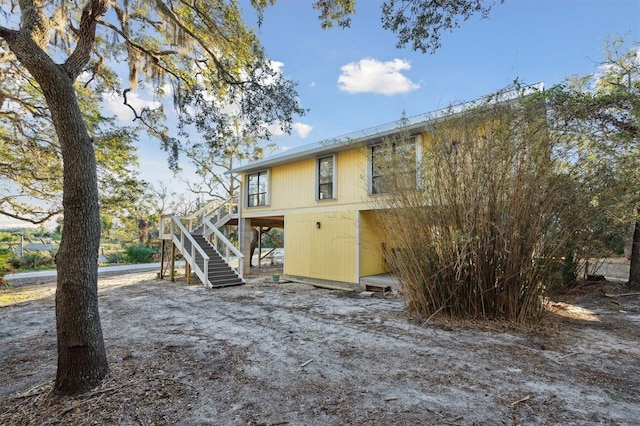 view of rear view of house