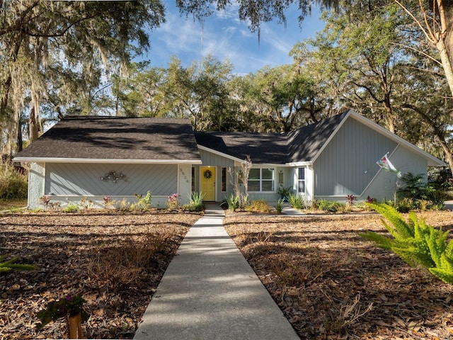 view of ranch-style house