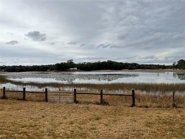 property view of water