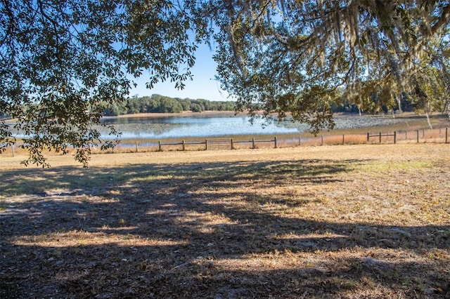 view of water feature