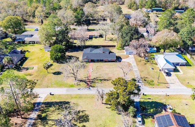 drone / aerial view featuring a residential view