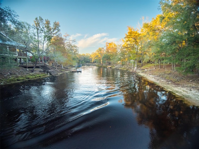 property view of water