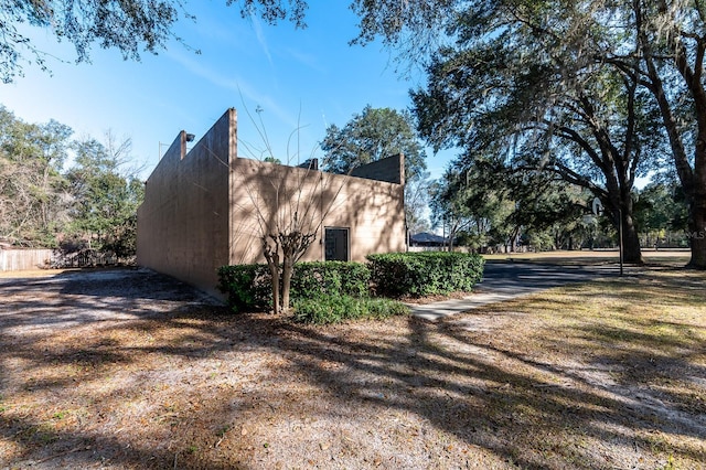 view of side of property