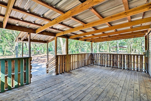 300 S US Highway 129, Bell, FL 32619 - view of wooden deck