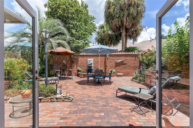 view of patio / terrace